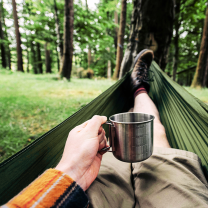 2-in-1 Camping Hammock with Mosquito Net