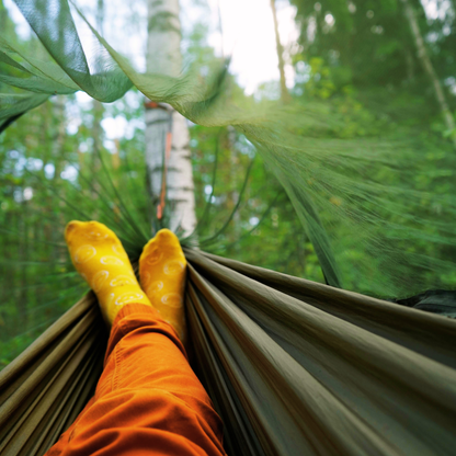 2-in-1 Camping Hammock with Mosquito Net