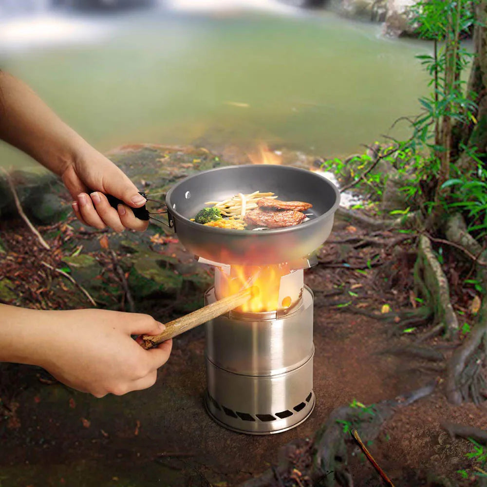 Camp Stove — Portable Wood Burning Stove